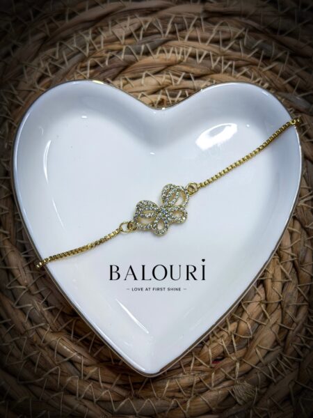 BUTTERFLY CHAIN BRACELET