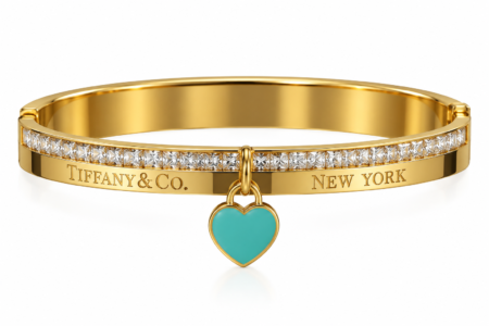 JADE HEART BANGLE