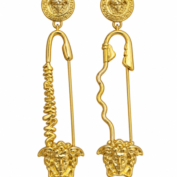 CHIC SAFETY PIN EARRINGS