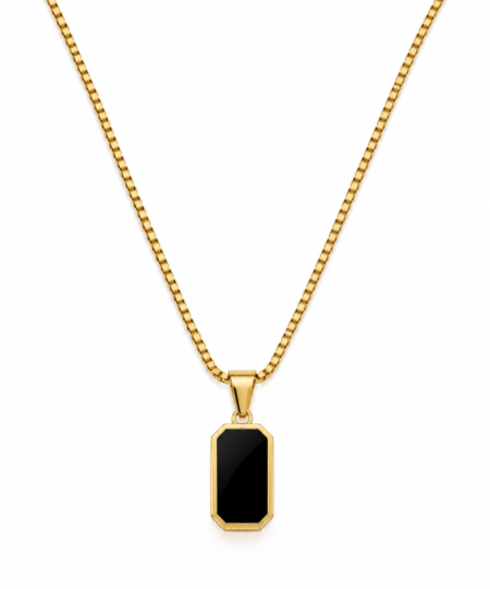 B&W DUO NECKLACE