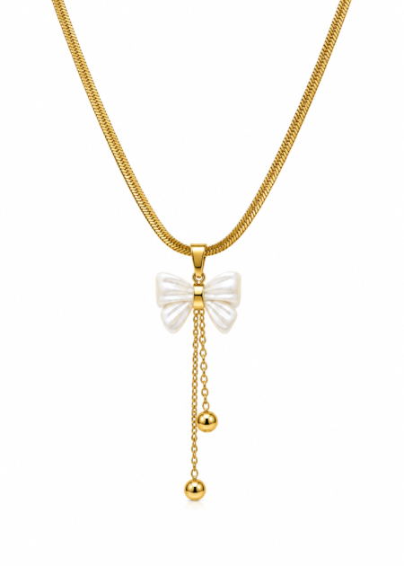 BOW TIE NECKLACE