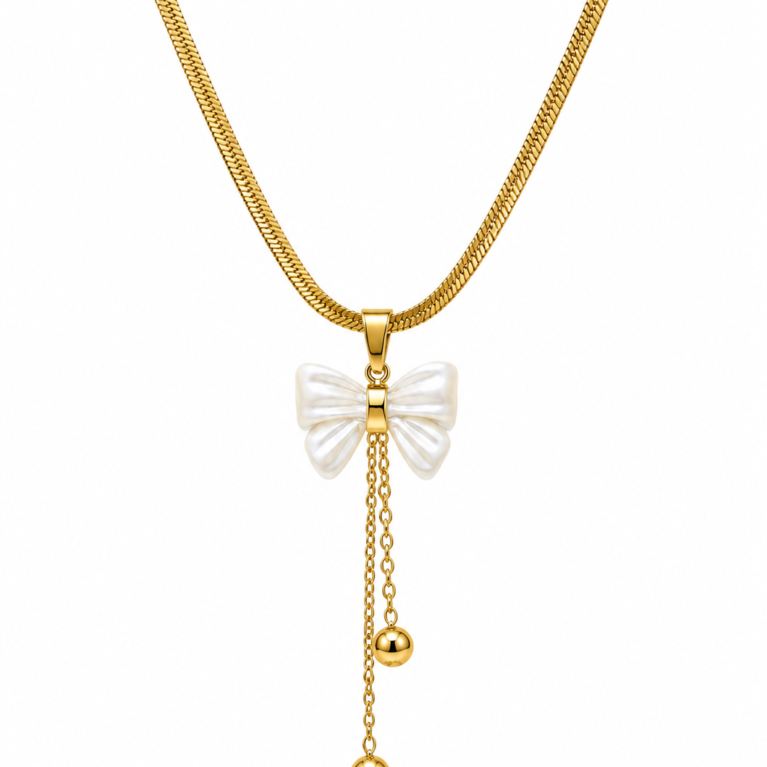 BOW TIE NECKLACE