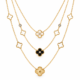 CLOVER CHARM NECKLACE