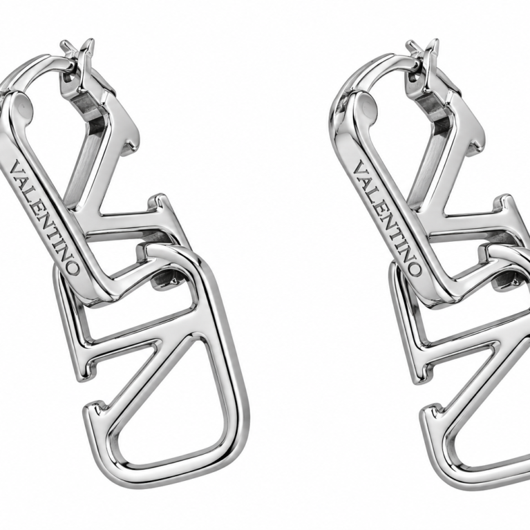 SILVER LINK EARRINGS