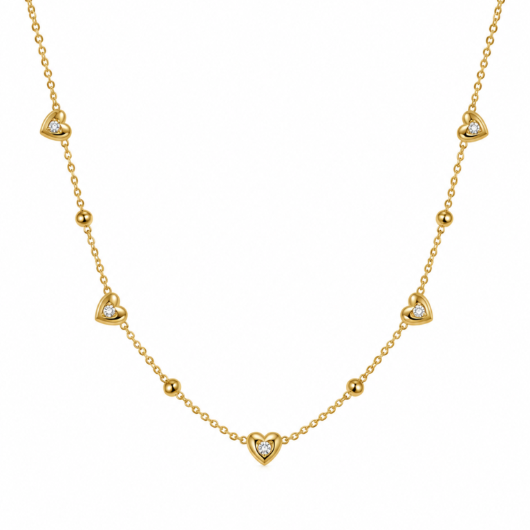 HEART CHARM NECKLACE